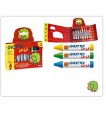 GIOTTO Be-bè Super Crayon 10 assorted 