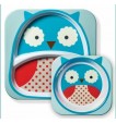 Skip Hop Zoo Melamine Set (Owl)