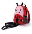 Skip Hop Zoo Let Mini Backpack with rein (LADYBUG)