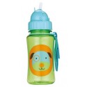 Skip Hop Zoo Flip-Straw Sports Bottle (DOG)