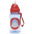 Skip Hop Zoo Flip-Straw Sports Bottle (SHARK)