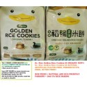 Dr. Rice Golden Rice Cookies